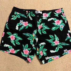 Old Navy tropical shorts